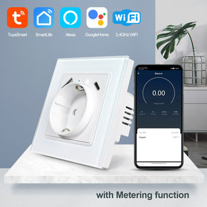 <span class=keywords><strong>Prise</strong></span> <span class=keywords><strong>murale</strong></span> intelligente Tuya Smart EU WiFi avec ports <span class=keywords><strong>USB</strong></span> et Type-C et fonction de mesure, vente directe usine PST-TY201-C - Product Image 2