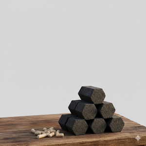 Briquetas de carbón de bambú respetuosas con el medio ambiente para un calor limpio y duradero en aplicaciones de cocción a la parrilla y calefacción - Product Image 4