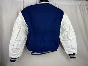 Atractivo OEM ODM invierno lana bordado Lettermen Vintage Varsity College chaqueta para hombres Universidad Letterman chaqueta de Bombardero - Product Image 4