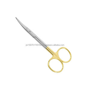 กรรไกรผ่าตัดแบบใช้มือ ปลายโค้ง/ปลายตรง ได้รับการรับรองมาตรฐาน CE ISO ผลิตจากเหล็กกล้าไร้สนิมคุณภาพสูง เกรดคลาส I สำหรับผู้ผลิต (OEM) - Product Image 1