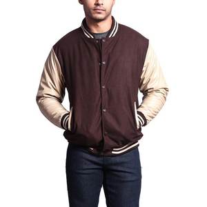 แจ็คเก็ตบอมเบอร์ผู้ชายสำหรับฤดูใบไม้ผลิและฤดูใบไม้ร่วง, แจ็คเก็ตบอมเบอร์แฟชั่นเกาหลีทรงหลวมกันลมกันน้ำ - Product Image 6