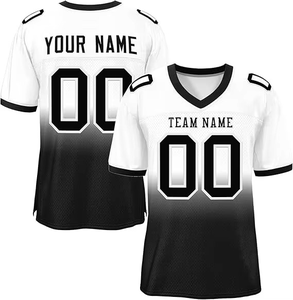 Camisetas de fútbol de club de calidad para adultos Camiseta de entrenamiento de nombre de equipo personalizable Ropa deportiva de calidad Camiseta de fútbol americano - Product Image 6