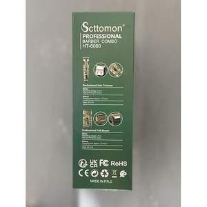 Afeitadora Eléctrica Rotativa Inalámbrica para Hombre, Impermeable IPX7, Kit Recortador de Barba de Doble Cuchilla, Afeitado con Lámina para Cabeza Calva - Product Image 2