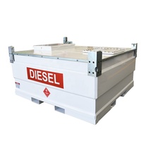 Réservoir de carburant diesel en acier au carbone certifié SUMAC UL142 avec buse automatique et tuyau de 4 m pour un transport facile du carburant