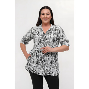 Tunica in viscosa fantasia: il Comfort Plus Size incontra l'eleganza - Product Image 4