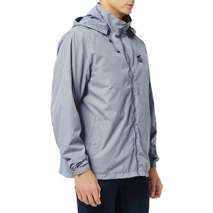 Top tendance sur mesure veste coupe-vent pour hommes coupe confortable col à capuche toile à séchage rapide nouveau Design élégant prix avant - Product Image 5