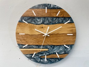 Reloj de madera de resina artesanal, decoración de pared Premium para el hogar y la Oficina (superventas) - Product Image 6
