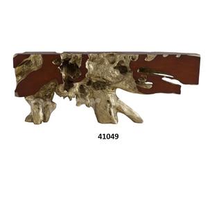 Mesa auxiliar de fundición de aspecto nuevo de aluminio de diseño único, muebles decorativos de aspecto moderno para sala de estar, decoración de oficina, mesa auxiliar - Product Image 2