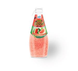 ขวดน้ำผลไม้ผลิตจากเวียดนามขนาด290มล. ส่วนผสมรสชาติสตรอเบอร์รี่จากใบโหระพาดีไซน์แบบฟรีจากเวียดนาม - Product Image 6