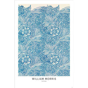 William Morris Blue Marigold <b>Poster</b> Made of Durable Paper Material - Product Image 1