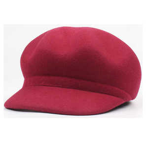 Boina Clásica de Lana Suave, Tejido Ligero y Cómodo para Atuendos Casuales Diarios, Moda Otoño Invierno, Estilo Urbano - Product Image 4