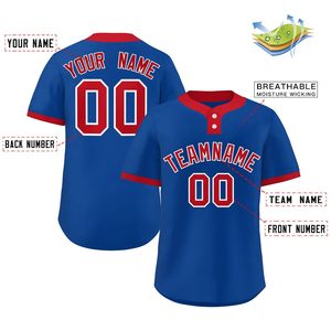 เสื้อเจอร์ซีย์เบสบอลระบายอากาศได้ดีพิมพ์ลายแบบ2025ชุดซอฟต์บอลสองปุ่มสำหรับผู้ชายเพิ่มความชุ่มชื้น - Product Image 2