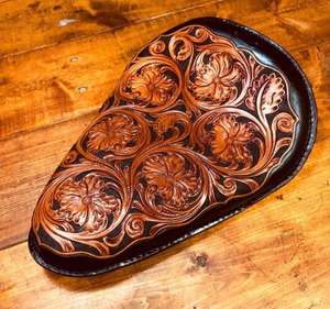 Best Quality Trendy Genuine Leather Western Horse <b>Saddle</b> Durable Imperial Brand Custom Logo Sizes Comfortable Pads Brass - Product Image 3