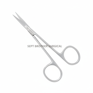 Tijeras de Iris de Acero Inoxidable de Alta Calidad, Rectas, Instrumentos Médicos Quirúrgicos y Oftálmicos Profesionales - Product Image 1