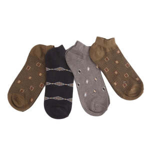 Men's Ankle Socks Pack Of 4 - Multi - Product Image 1