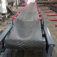 Nouvelle technologie de bande transporteuse durable pour le transfert de sable/gravier/mines/pierres/charbon/poussière/roches