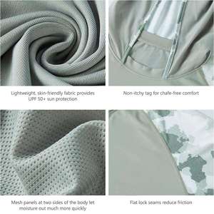 Camisas de Pesca con Capucha de Secado Rápido y Transpirables al por Mayor, Ropa de Pesca Personalizada con Protección UV, Sudadera con Capucha de Pesca, Camisa de Pesca de Manga Larga - Product Image 5