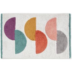 Alfombra de baño personalizada multicolor con aspecto de forro de lujo, alfombrillas de baño de diseñador de secado rápido, Algodón hecho a máquina, venta al por mayor para baños de ITHL - Product Image 6