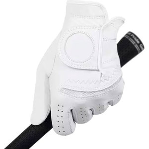 Gants de golf en cuir véritable de haute qualité, les plus vendus, à doigts complets, antidérapants, service OEM en gros pour la vente en ligne - Product Image 5