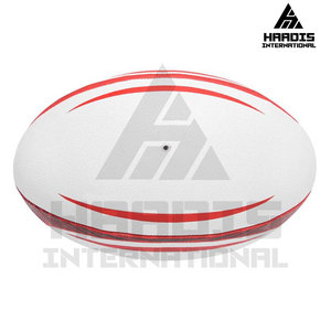 Pelota de rugby de tamaño personalizado de la mejor calidad, pelota de rugby pakistaní de color sólido a precio razonable - Product Image 2