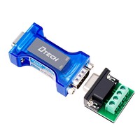 Convertisseur de communication série RS232 vers 485 passif DT-9004 de qualité industrielle DTECH