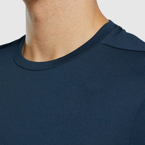 2023 venta al por mayor hombres 100% algodón camiseta de manga corta impresa cuello redondo Color sólido ecológico secado rápido logotipo personalizado para - Product Image 6