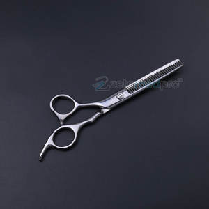 Ciseaux à effiler doubles en acier inoxydable, outil de coiffeur pour un coiffage lisse, ciseaux à effiler doubles de haute précision - Product Image 6