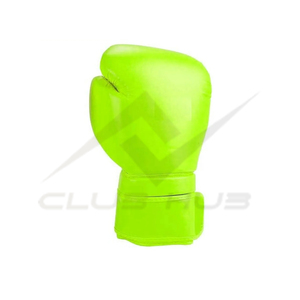 Gran oferta de guantes de boxeo con cordones de cuero con logotipo personalizado profesional fabricados en fábrica para entrenamiento de lucha y artes marciales, de Pakistán - Product Image 1