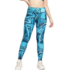 Leggings de fitness pour femmes Offre Spéciale sur mesure collants d'entraînement respirants en polyester spandex Style décontracté dames - Product Image 6