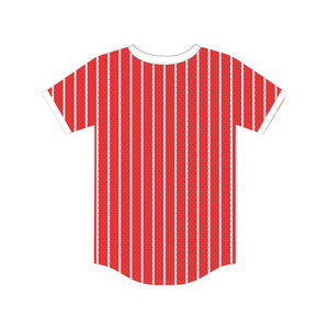 Maglia da Baseball Kappa Alpha Psi con Ricamo in Ciniglia Rossa Stile Old English K, T-Shirt in Rete per Confraternita Greca Nupe 1911 - Product Image 4