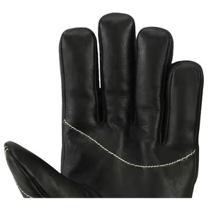 Vache en cuir fendu soudage résistance à la chaleur gants de lutte contre l'incendie Protection de ligne longs gants ignifuges de travail - Product Image 6