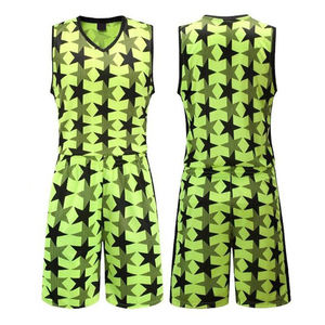 Ensemble d'uniformes de basketball pour hommes adultes en polyester/coton respirant de haute qualité, sans manches, avec logo personnalisé - Nouvelle arrivée - Product Image 5