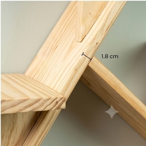 Estante de Pared Moderno de Madera para Plantas, Diseño Minimalista para Plantas Verdes de Interior - Product Image 4