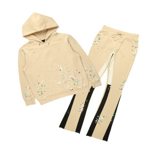 Ensemble de survêtement de jogging pour homme, vêtements de sport pour la course à pied, entraînement en salle de sport, tenue décontractée confortable, tissu durable - Product Image 2