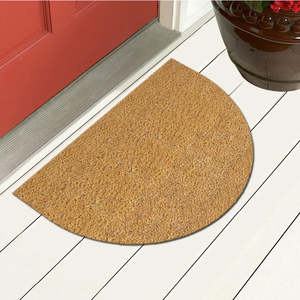 Prix direct usine, meilleure qualité, tapis d'entrée en fibre de coco écologique uni pour la maison et l'hôtellerie, fabriqué en Inde - Product Image 6