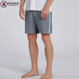 Shorts de Playa Personalizados al por Mayor para Hombre, 100% Algodón, Trajes de Baño para Surf, Método de Tejido No Tejido - Product Image 6