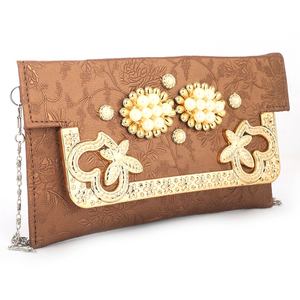 Bolso de mano elegante para mujer - Marrón - Product Image 1