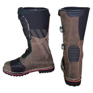 Nuevo estilo de cuero de vaca hecho para motocicletas, zapatos de carreras hechos a medida, zapatos de carreras para motociclistas, carreras, Motocross, zapatos de cuero - Product Image 3