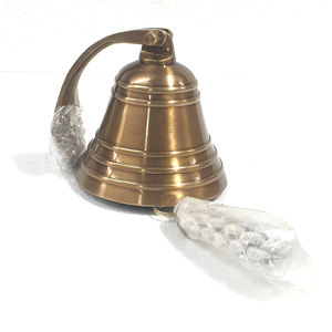 Campana de Barco de Latón Auténtica para Uso en Embarcaciones, Ofrece un Sonido Nítido y una Construcción Metálica Resistente - Product Image 6