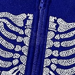 El mejor Material de tela suave, sudaderas con capucha con logotipo personalizado, diamantes de imitación, patrón de impresión de estilo diferente, cuello con capucha, venta al por mayor, Etiqueta Privada - Product Image 6