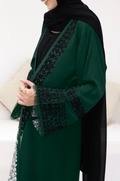 Precios al por mayor nueva Abaya elegante para las mujeres Vendedor superior Ropa islámica de manga larga Hijab musulmán Mujeres Abaya - Product Image 4