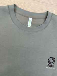 Camisetas Casuales de Cuello Redondo, Ajuste Holgado, Mezcla de Algodón con Estampado Gráfico y Letras Personalizadas, Antiarrugas - Product Image 3