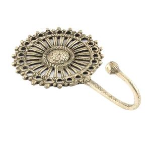 Trendy Stylish Golden Sunflower <b>Wall</b> Brass Decorative Hook Home Decor <b>Wall</b> Hook Customization Available at Competitive Price - Product Image 1