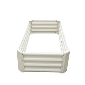 OEM ODM High Quality Large Galvanized Steel Planter Kits Weather-resistant Oval Metal Raised Garden Bed with Long Root for Home - Product Image 3