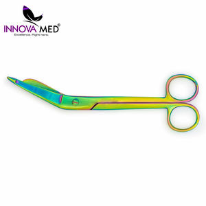 Tijeras Quirúrgicas de Acero Inoxidable para Vendajes, Multicolor, con Impresión de Logotipo Personalizado, Certificación CE Clase II, Instrumento Manual - Product Image 5