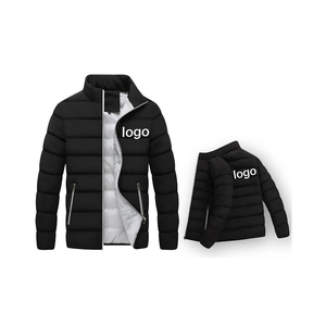 Veste de moto d'hiver High Street pour hommes personnalisée en gros support de bouffant en cuir rembourré en coton de haute qualité à la mode - Product Image 3