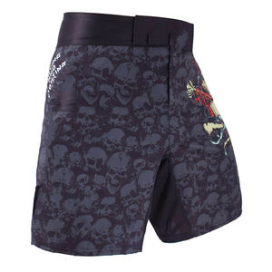 Nouveau short de MMA personnalisé pour hommes Fitness vêtements de combat séchage rapide respirant solide décontracté coupe classique taille élastique couleurs personnalisées - Product Image 6