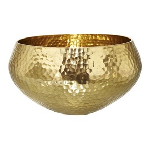 Shiny Utensils Premium Hammered Metal <b>Bowl</b> for Serving Salad Fruits <b>Snacks</b> and More for Home and Commercial Use - Product Image 5