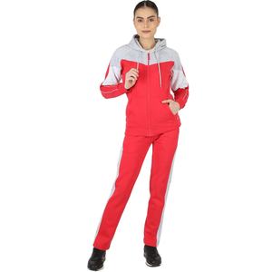 Ensemble de jogging à capuche zippé d'entraînement décontracté personnalisé pour femmes Survêtements deux pièces multicolores pour l'hiver - Product Image 1