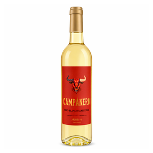 Campanero - Vino Blanco Semidulce Airn Macabeo 11% ABV, Vino Blanco Español 750ml - Product Image 1
